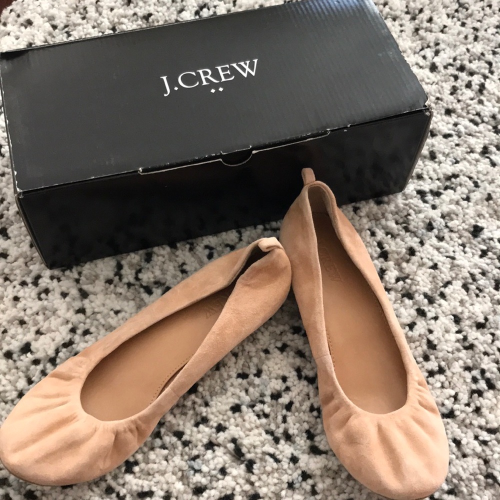 NEW J. Crew nude flats